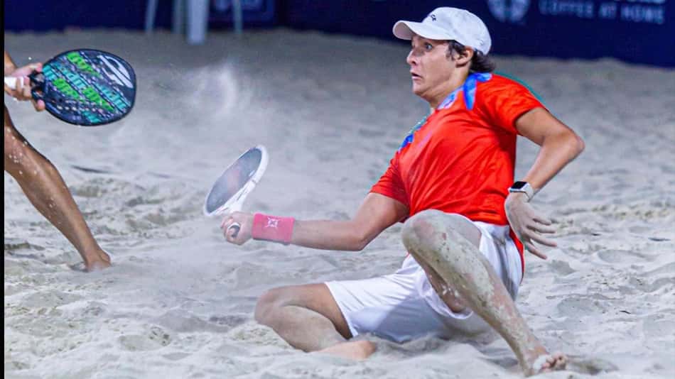 Alto rendimento: as estratégias de Miguel Peres para figurar entre os melhores do beach tennis