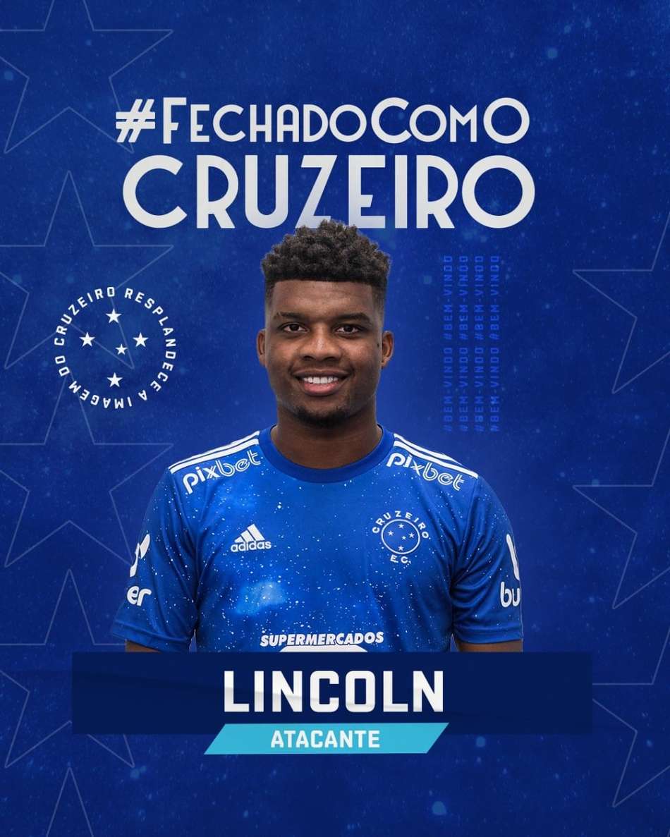 Cruzeiro anuncia contratação do atacante Lincoln, ex-Flamengo