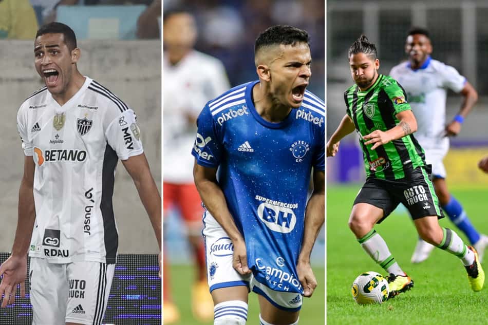 Veja como foi o vaivém de Atlético-MG, Cruzeiro e América-MG nesta janela de transferências