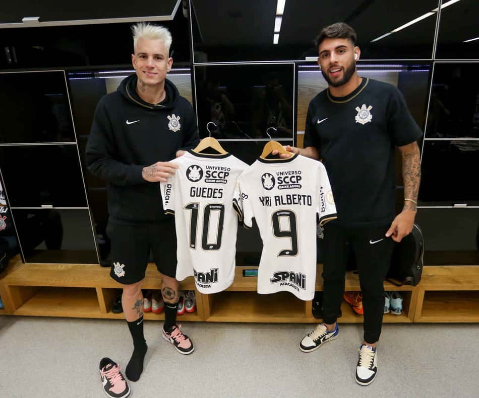 Yuri Alberto e Róger Guedes ganham nova numeração no Corinthians após saída de Willian