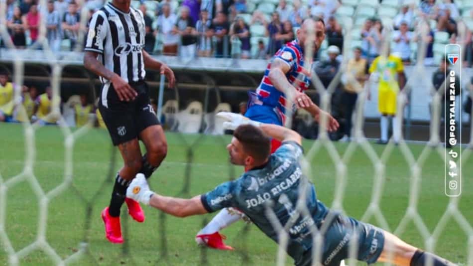 No Clássico-Rei, Fortaleza vence o Ceará e deixa a zona de rebaixamento