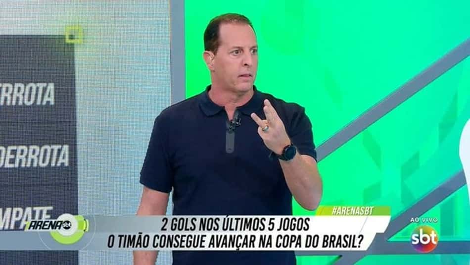 Benja detona trabalho de Vítor Pereira e critica temporada do Corinthians: 'Virou saco de pancadas'