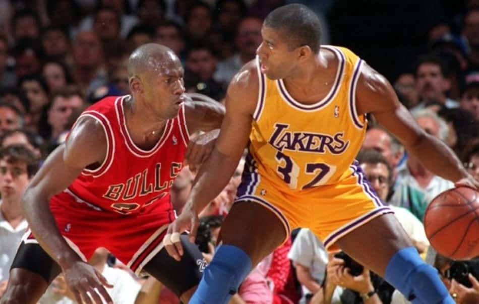 Michael Jordan Magic Johnson