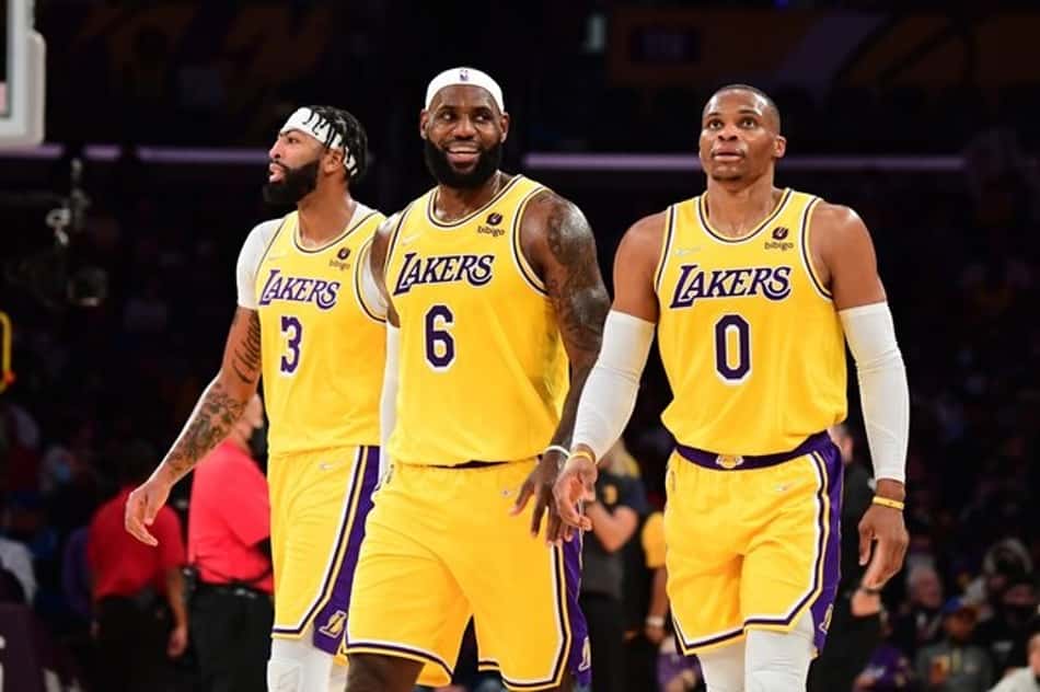 Anthony Davis LeBron James Russell Westbrook