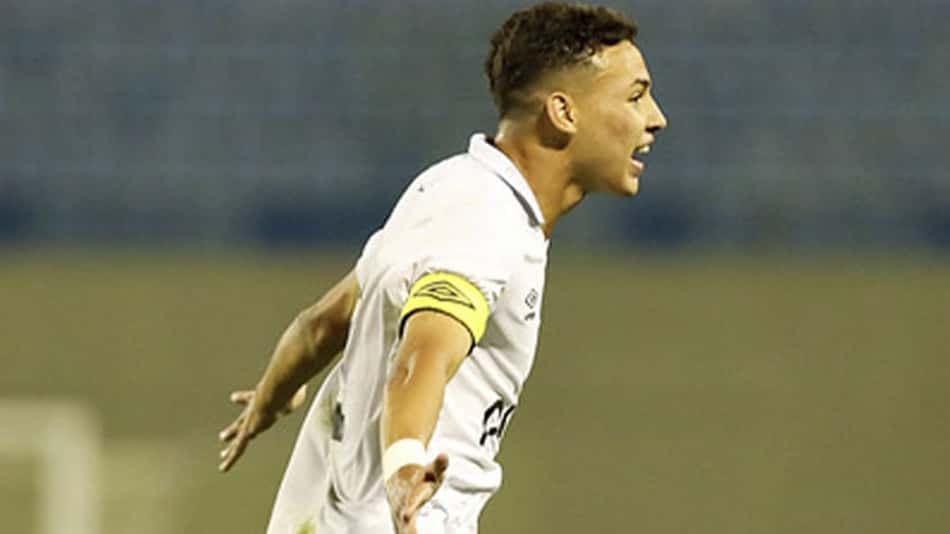 Atacante de R$ 100 milhões, Deivid brilha na equipe Sub-17 do Santos