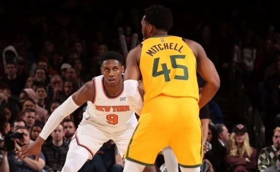 Jazz pede RJ Barrett ao Knicks em troca por Donovan Mitchell, revela analista