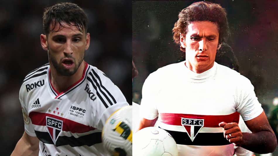 Calleri luta para igualar recorde de 50 anos alcançado por Pedro Rocha pelo São Paulo