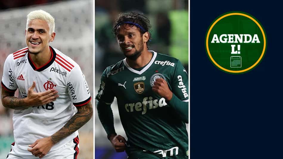 Agenda Lance! Flamengo x Palmeiras