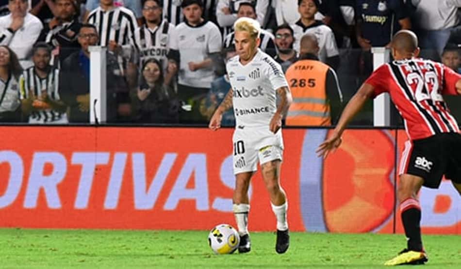 Lisca rasga elogios a Soteldo após estreia contra o São Paulo: 'Um cara com assistência fenomenal'