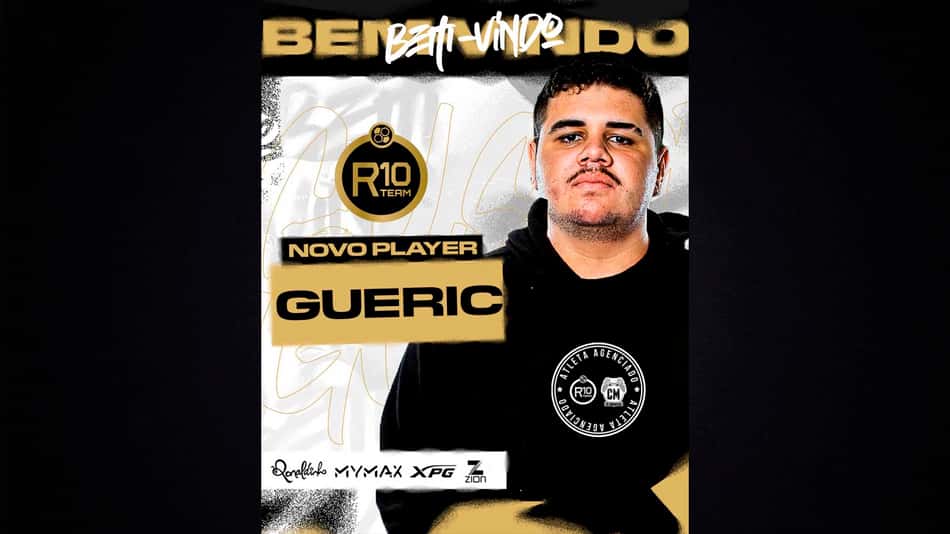 FIFA23: R10 Team acerta com Gueric, da CM eSports
