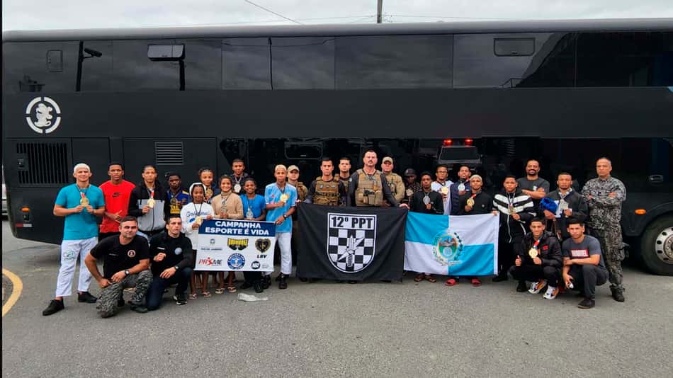 Alunos do projeto Geração UPP faturam 23 medalhas em evento da AJP Tour em Balneário Camboriú-SC