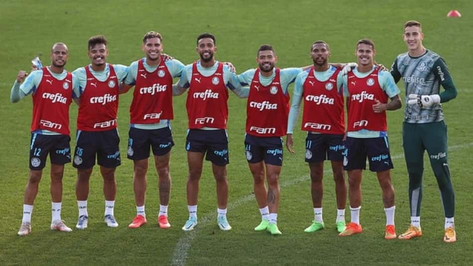 Treino Palmeiras
