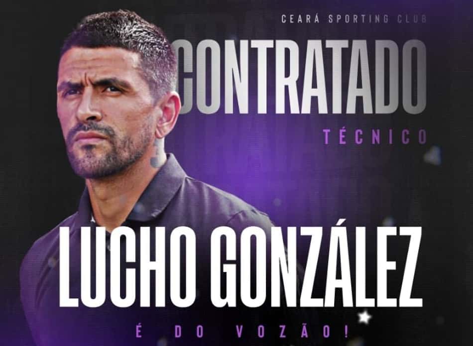 Ceará anuncia Lucho González é como novo técnico