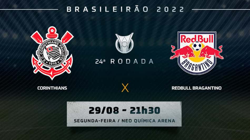Corinthians x Red Bull Bragantino: prováveis times, desfalques e onde assistir ao jogo pelo Brasileirão