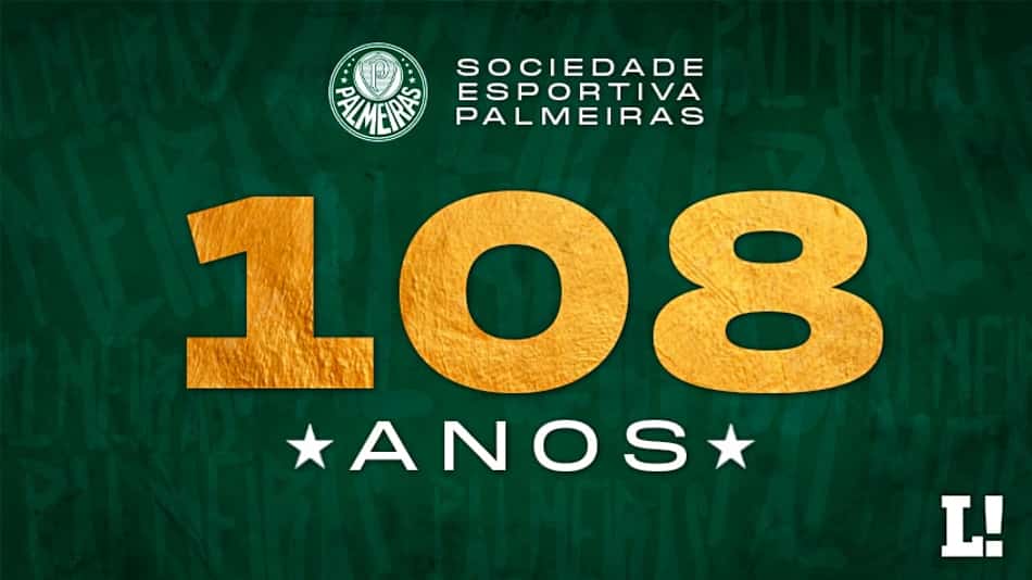 'Palmeiras, minha vida é você': 108 anos marcando a história do futebol e da torcida