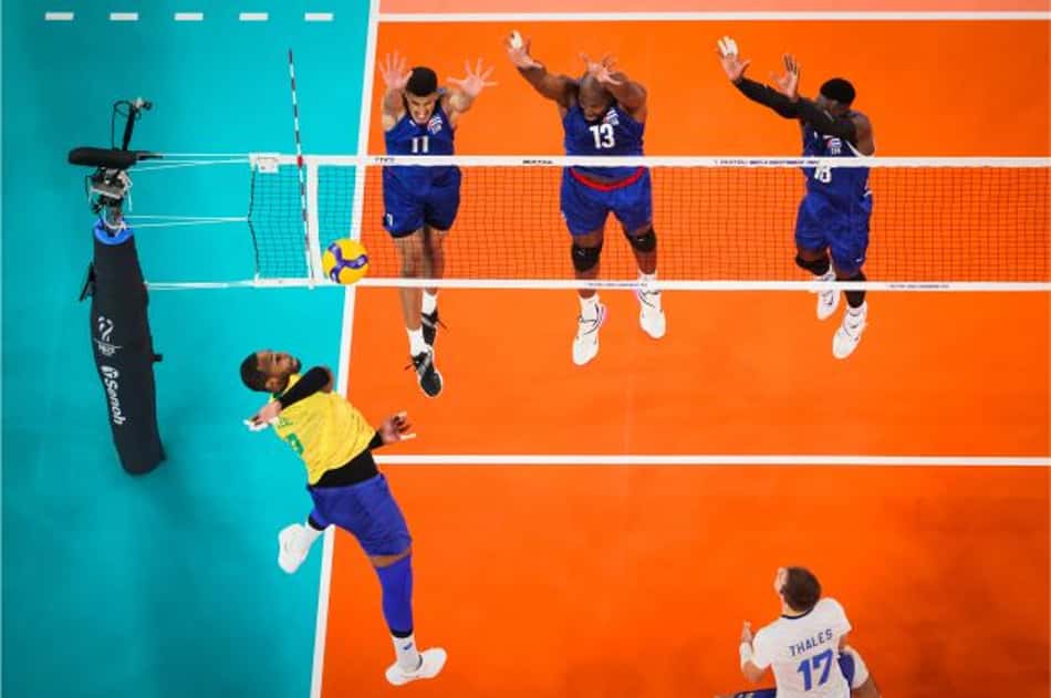 Brasil reage e vira para cima de Cuba no Mundial de vôlei masculino
