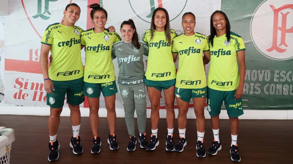 Palmeiras tem seis convocadas para a Seleção Brasileira Feminina