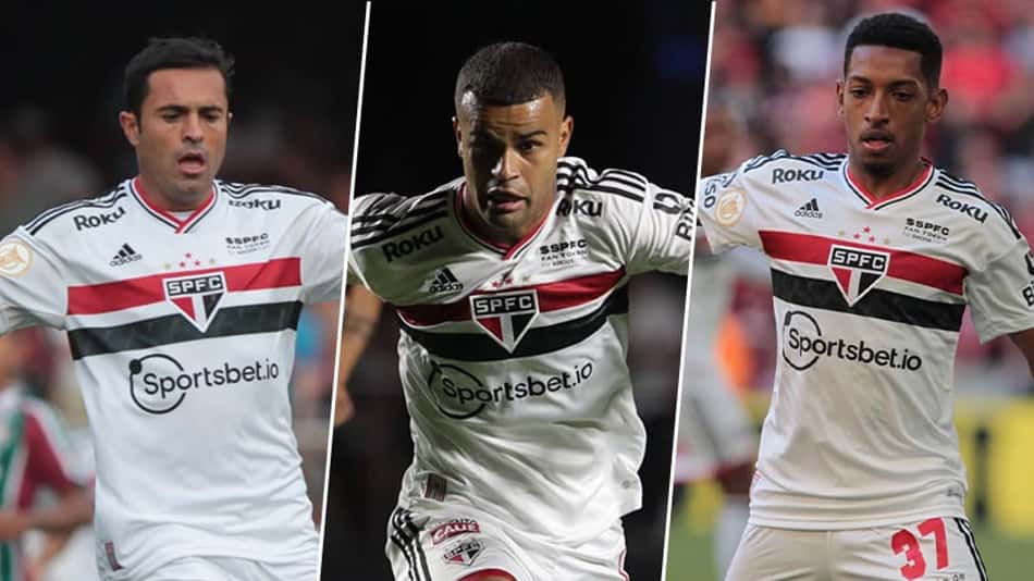Mesmo com necessidade de 'juntar os cacos' no Brasileiro, São Paulo tem jogadores 'esquecidos'