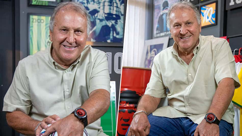 Em parceria com marca, Flamengo cria linha de 'relógios inteligentes' homenageando Zico