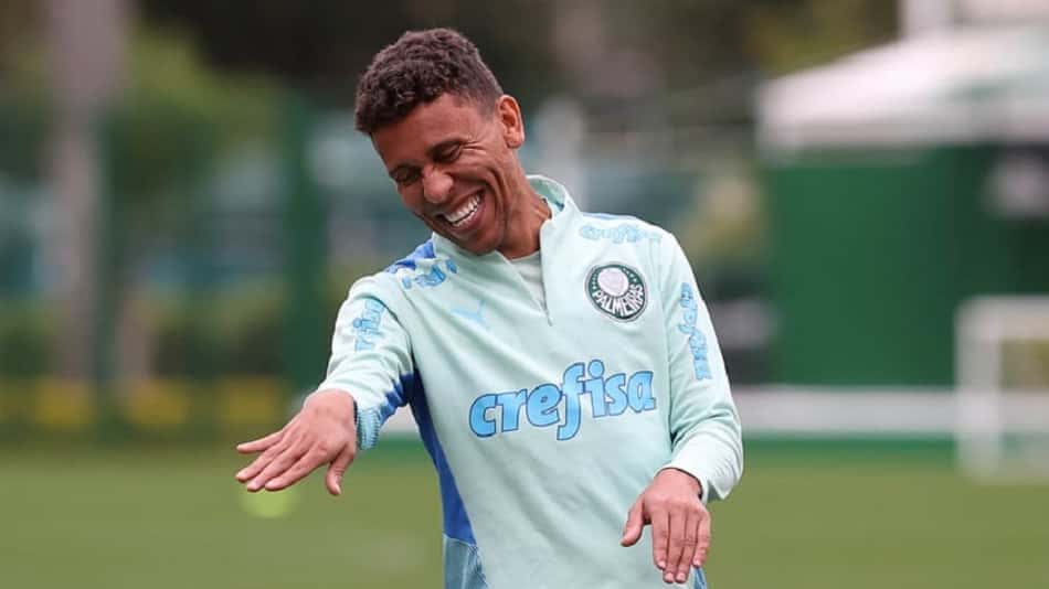 Marcos Rocha projeta mais uma decisão com o Palmeiras: 'Me sinto muito bem na Libertadores'