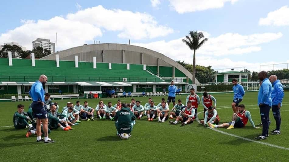 Treino Palmeiras