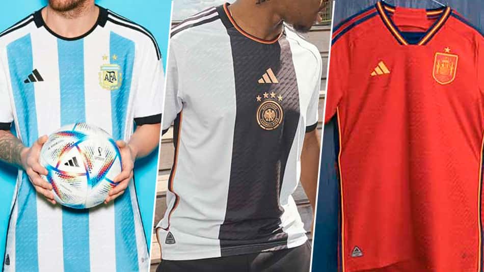 Novas camisas são divulgadas: confira uniformes vazados ou lançados para a Copa do Mundo