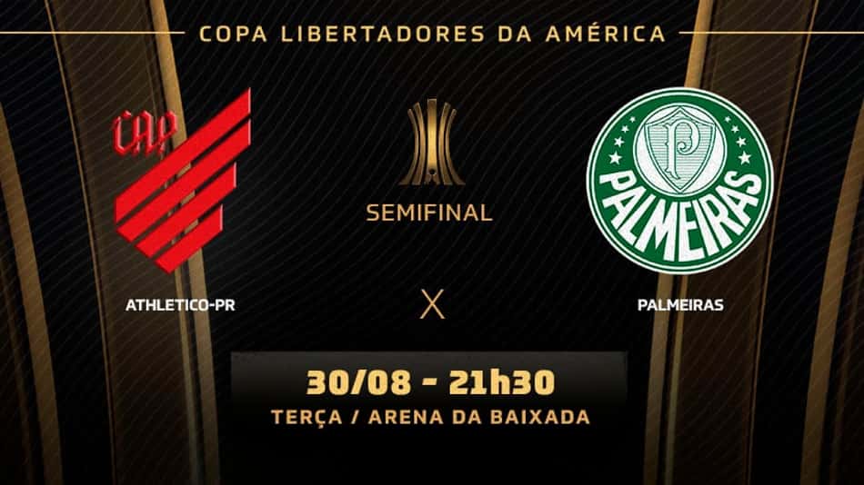 Athletico-PR x Palmeiras: prováveis times, desfalques e onde assistir ao duelo pela semi da Libertadores