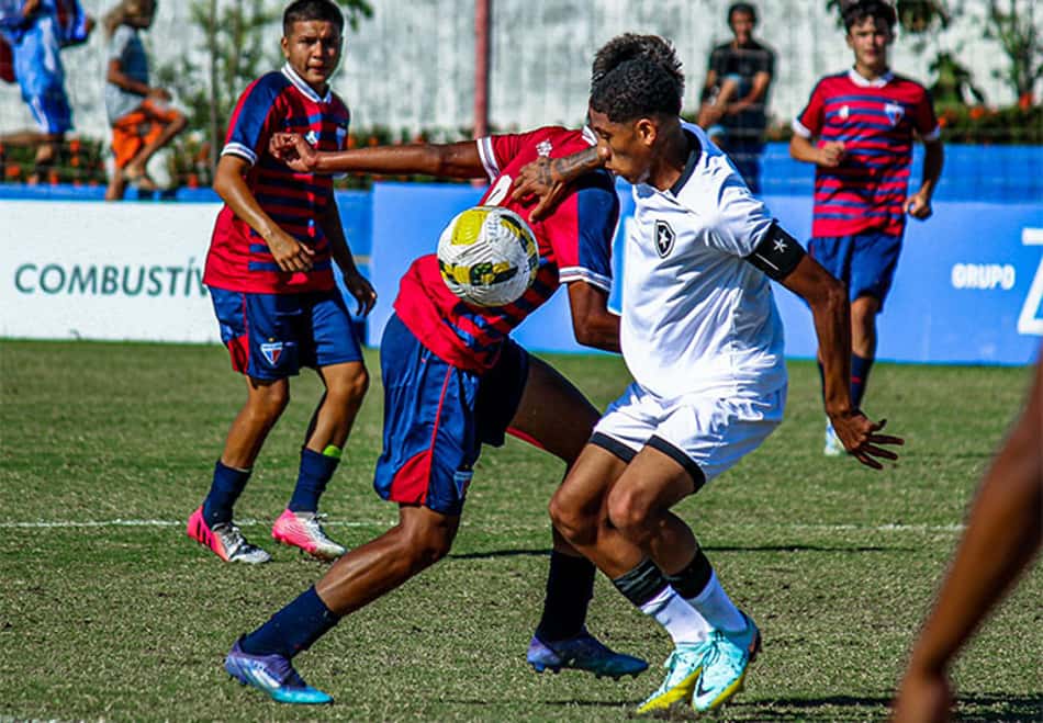 Botafogo empata com o Fortaleza no Campeonato Brasileiro sub-17