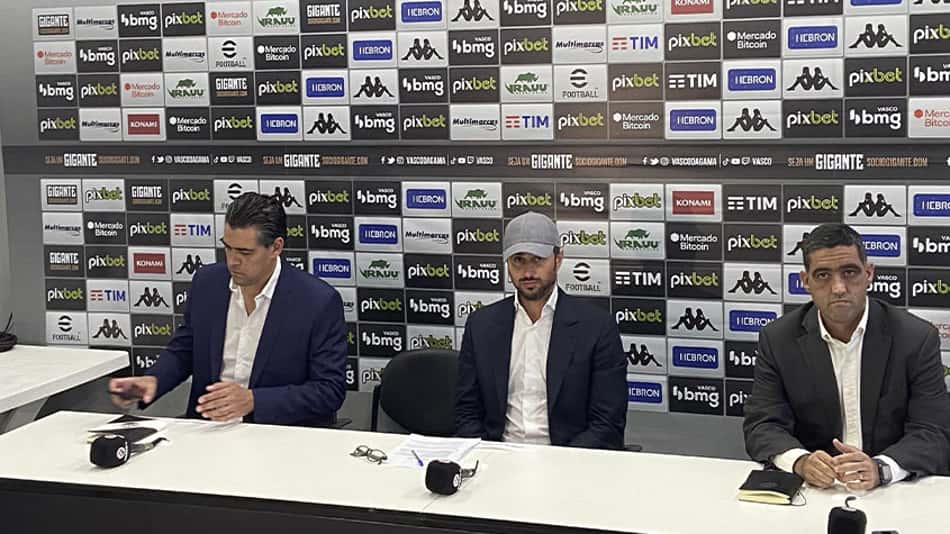 Josh Wander apresenta Paulo Bracks como novo diretor executivo de futebol do Vasco