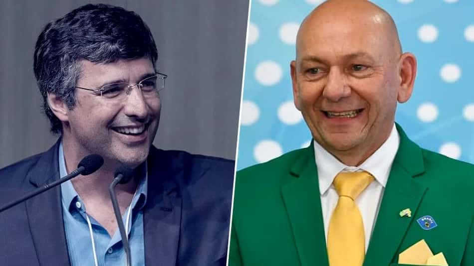 André Santos Esteves e Luciano Hang.