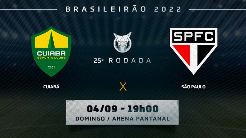 Cuiabá x São Paulo: prováveis times, desfalques e onde assistir ao duelo pelo Brasileirão