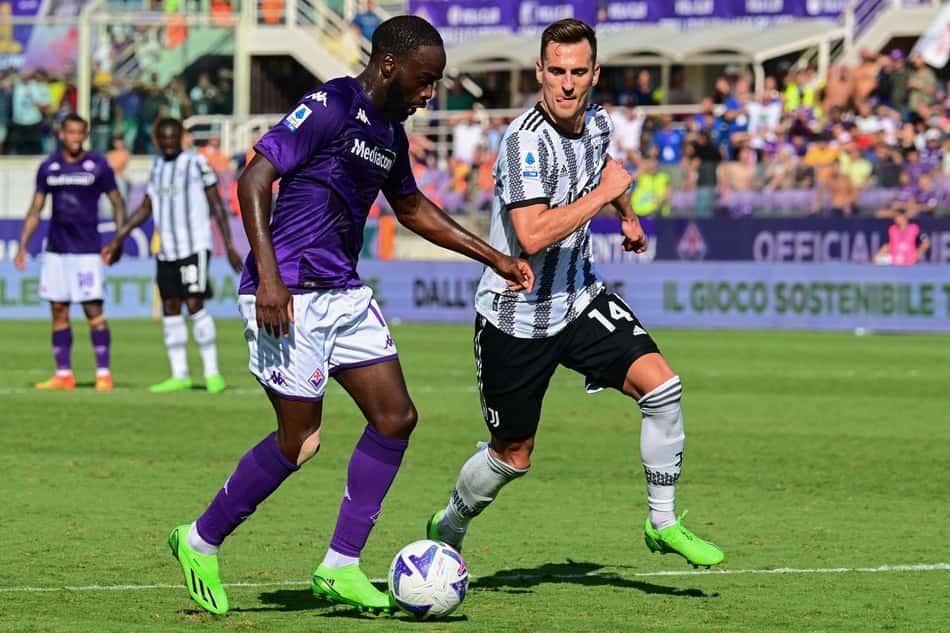 Juventus sai na frente, mas fica no empate com a Fiorentina no Italiano