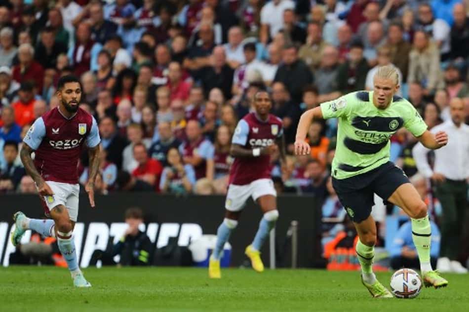 Haaland marca, mas Manchester City fica no empate com o Aston Villa pela Premier League