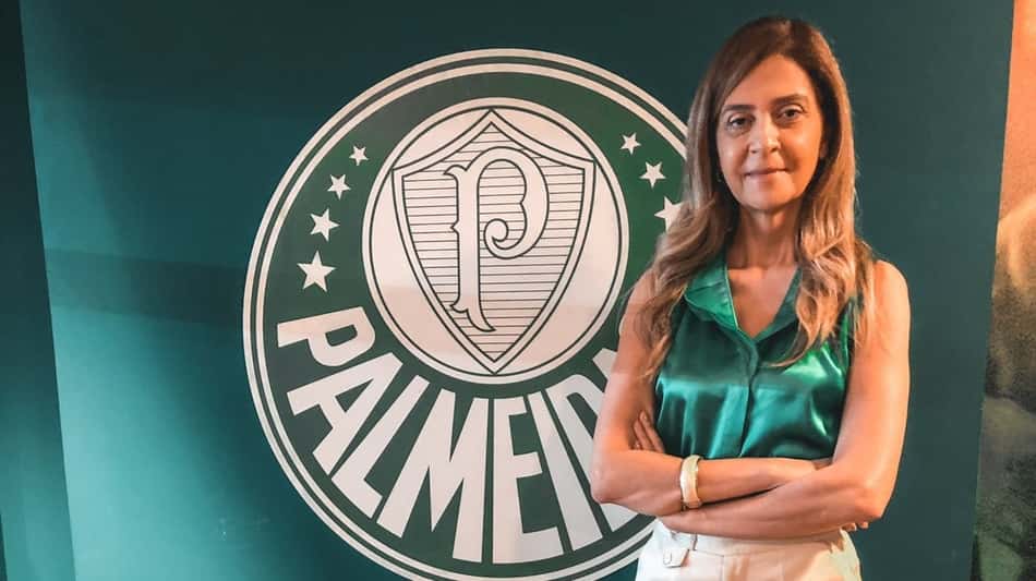 Leila Pereira, presidente do Palmeiras, é considerada a quinta mulher mais rica do Brasil