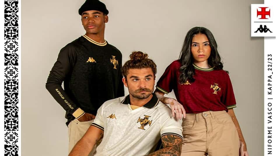Com homenagens a São Januário, Vasco lança terceiro uniforme