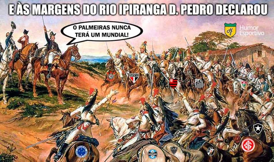 Zoeiras sem limites! Veja memes com o tradicional 'Palmeiras não tem Mundial'