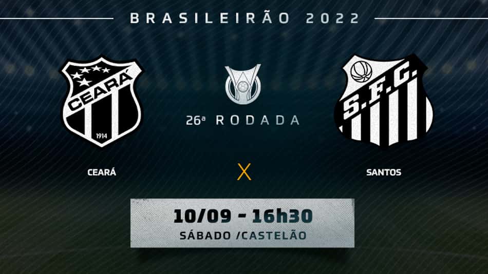 Ceará x Santos: prováveis escalações e onde assistir ao duelo deste sábado