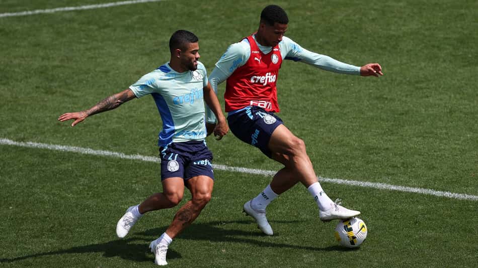 Palmeiras finaliza preparação para duelo no Brasileirão, e Tabata elogia união do elenco: 'Muito forte'