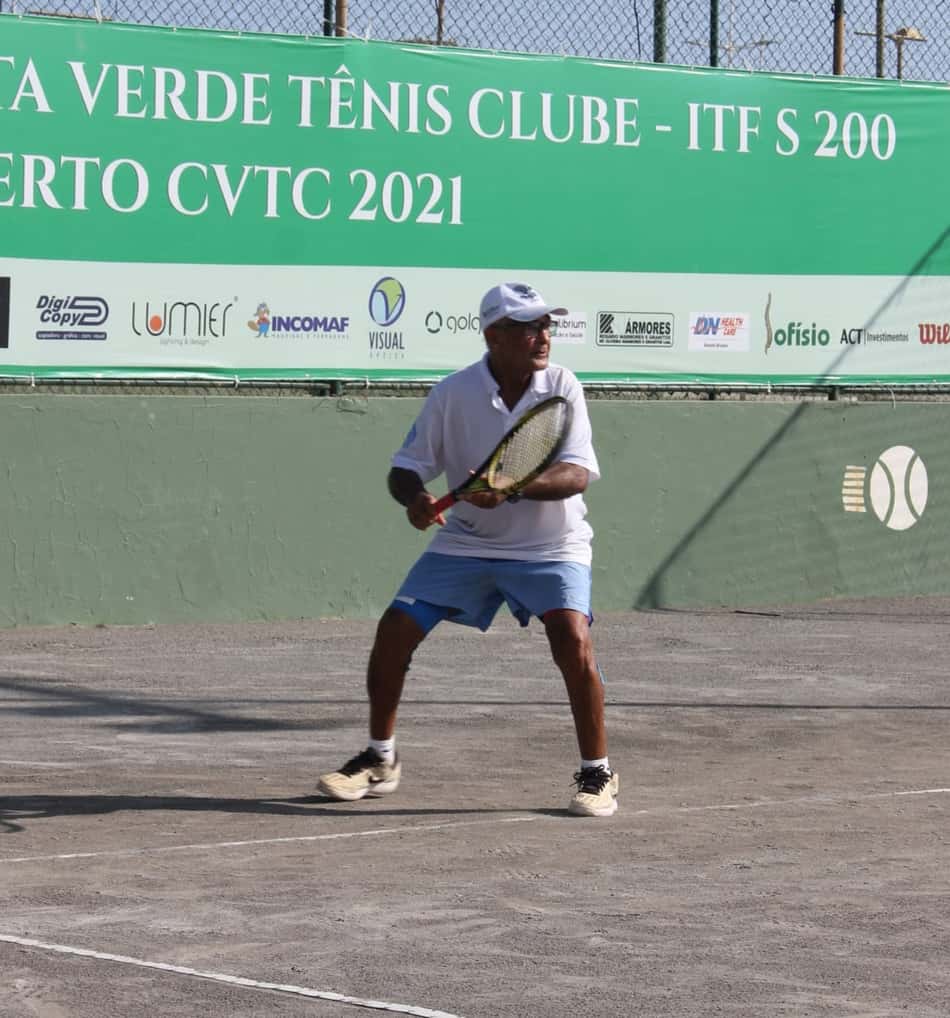 Baiano Pedro Silva em destaque no primeiro dia do Torneio Internacional Seniors em Salvador