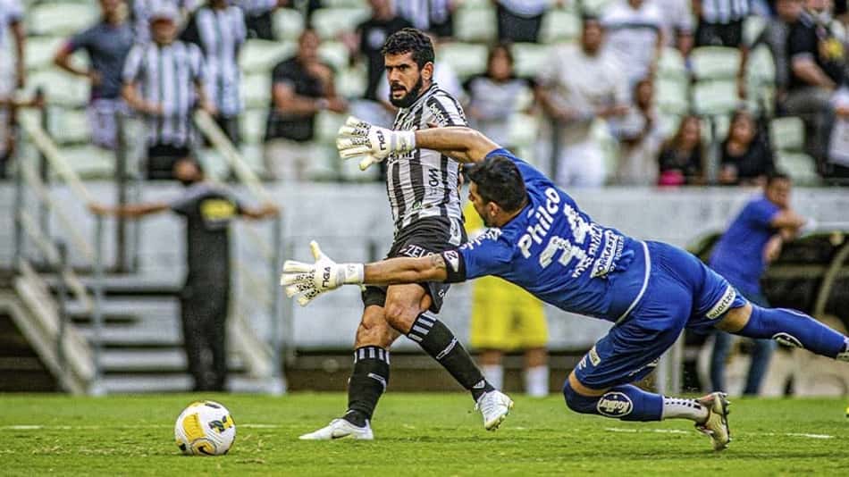 Santos perde para o Ceará no Castelão e chega ao terceiro jogo sem vitória no Brasileirão