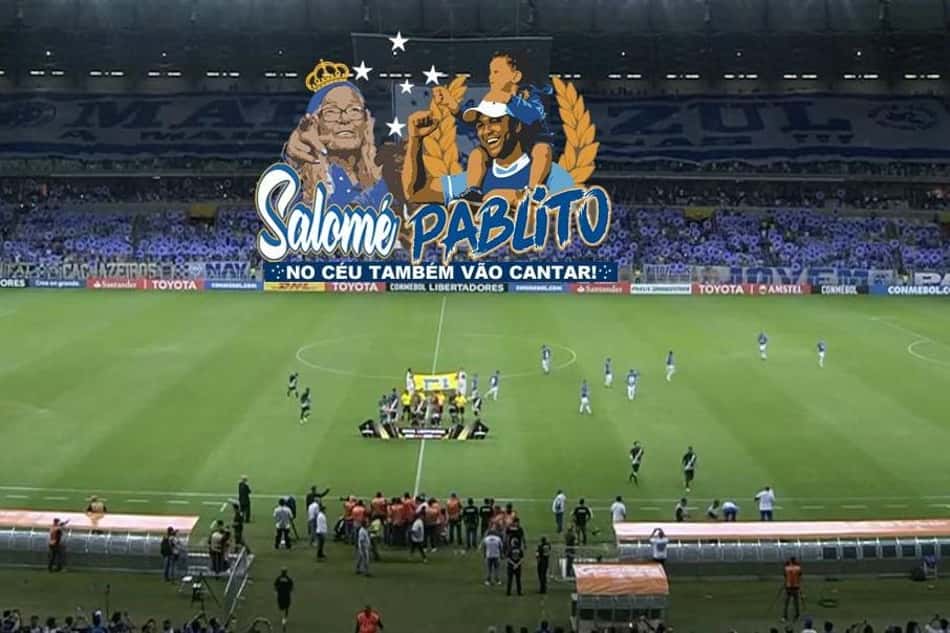 Torcedores do Cruzeiro se mobilizam para homenagear Salomé e Pablito, símbolos do clube