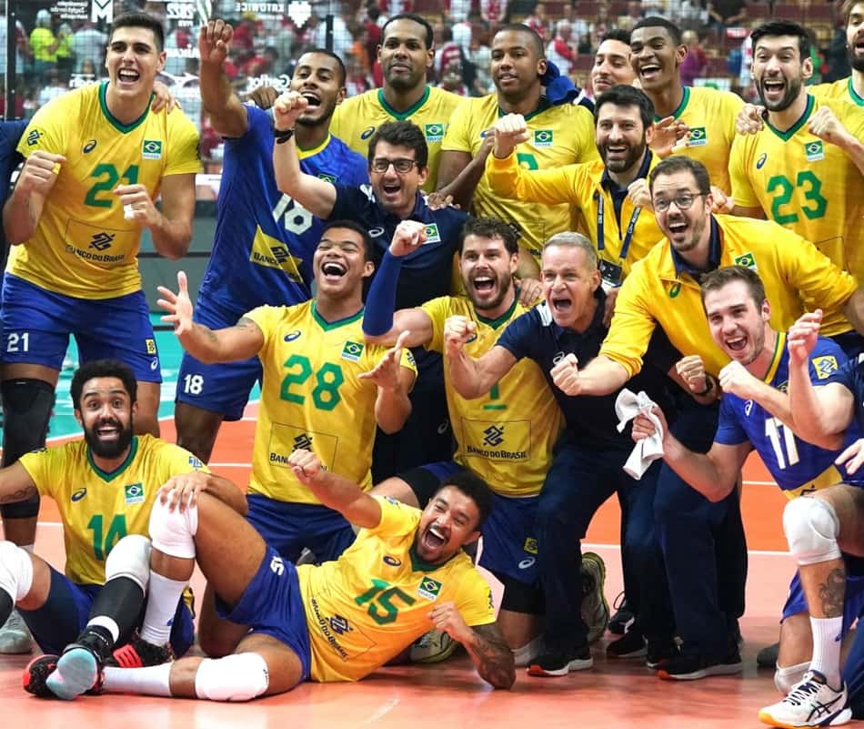 Brasil vence a Eslovênia e fica com o bronze no Mundial de Vôlei