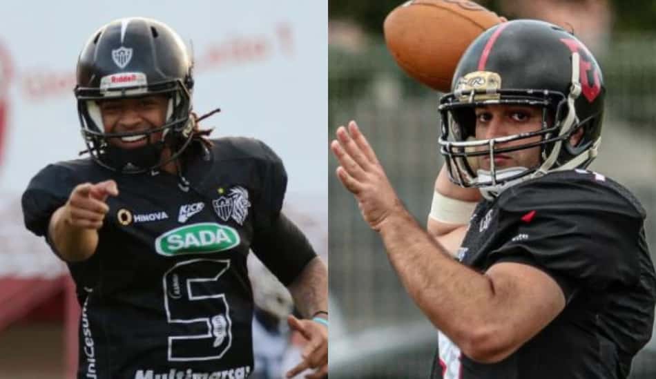 Marco Aguinaga e Rodrigo Dantas se destacam entre os quarterbacks no FABR em 2022