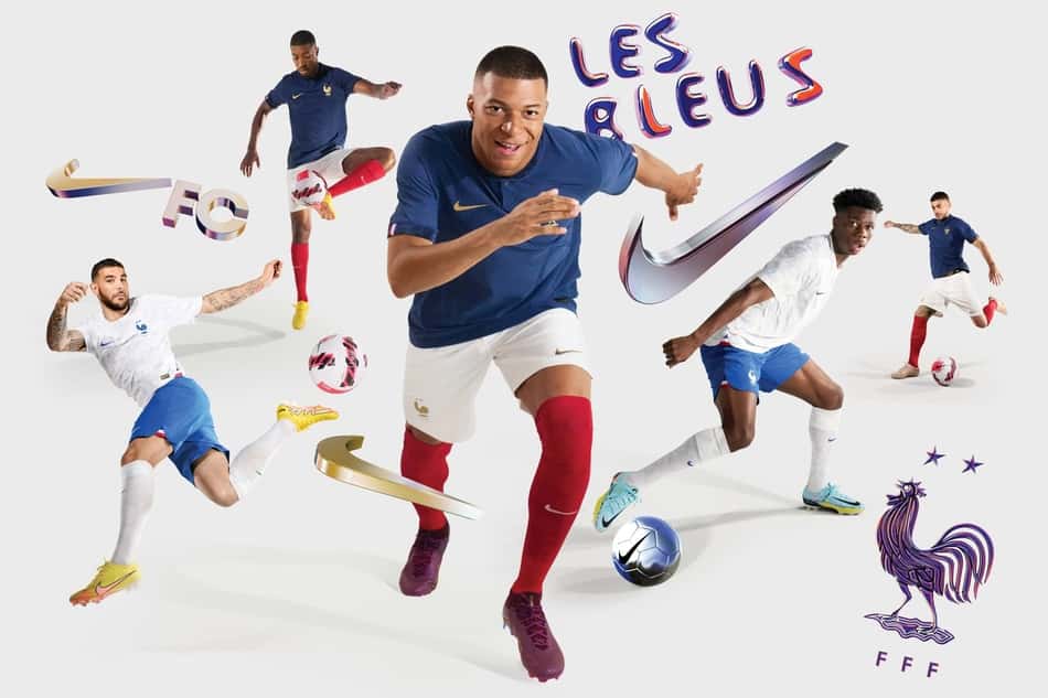França e outras seleções lançam uniformes para a Copa do Mundo