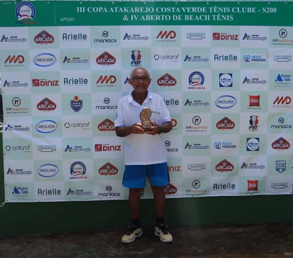 Baianos levam primeiros títulos do ITF Seniors em Salvador