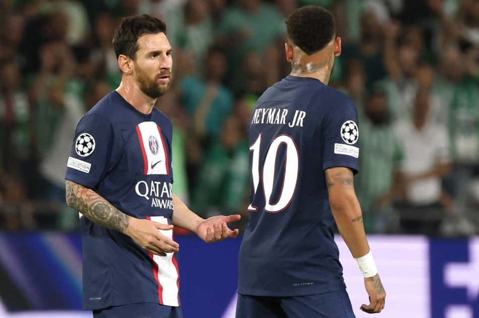 Neymar se despede de Messi no PSG: 'Não saiu como pensávamos'
