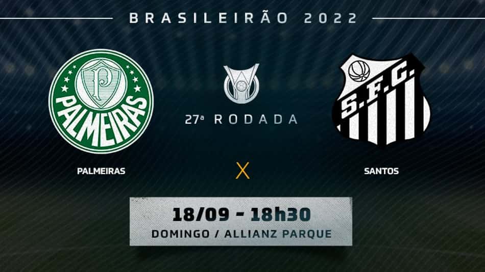 Palmeiras x Santos: prováveis times, desfalques e onde assistir ao clássico pelo Brasileirão