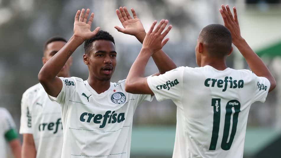 Com Endrick de fora, Palmeiras vence e confirma vaga nas quartas do Paulista Sub-20