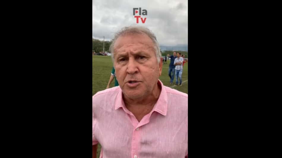 Zico aponta caminho para novos torcedores do Flamengo e brinca: 'Tem que ir se acostumando'