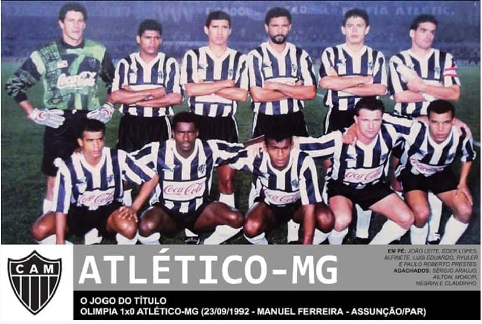 Atlético-MG comemora 30 anos de título da Copa Conmebol de 1992